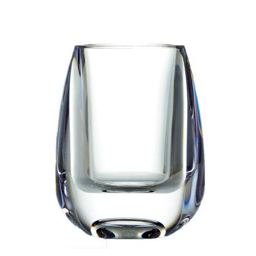 FOYER Unbreakable Vase, Stylish Polycarbonate, 13cm Tall, 8cm Wide, Small, 2300058CL