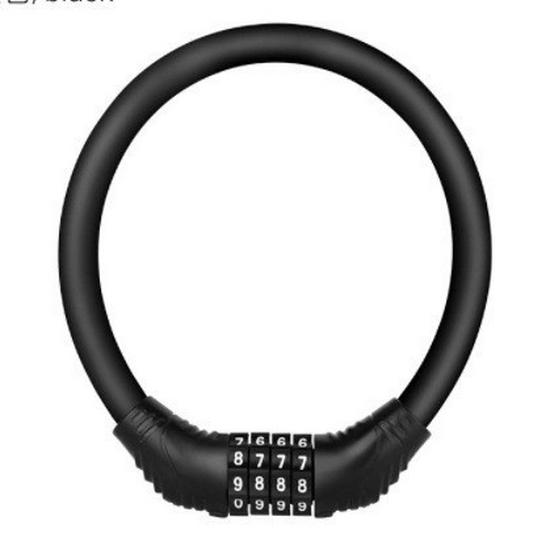 

Anti-Theft Portable Bike & Skateboard Ground Lock with Electric Battery