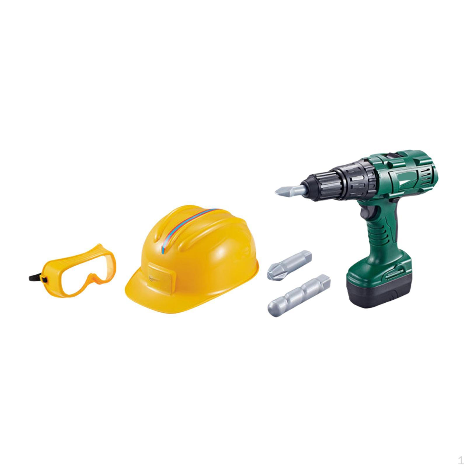 

Детский набор инструментов Игрушка-конструктор Семейные игры для дня Образовательная реалистичная игра Монтессори Ролевые игры Green Drill