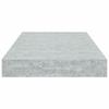 Vidaxl Półka Ścienna, Szarość Betonu, 40 X 23 X 3,8 Cm, Mdf