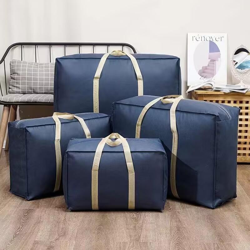 Extra dicke Vliesstoff-Umzugstasche für Kleidung und Steppdecken, extra große Größe