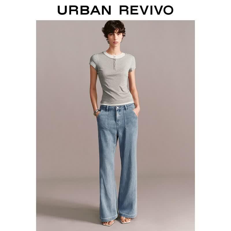 UR Women s Washed Flare Denim Jeans 27