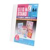 Sekisei Photo Frame Sign Stand, Single-Sided, A4, Vertical, SSD-2737-00