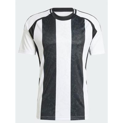 SEASONMARK 2026 Pánský fotbalový dres Retro styl Černobílý svislý pruh Rychleschnoucí Prodyšný Tréninkové tričko Fotbalová uniforma
