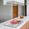 Glass Protective Stovetop Plate 2x40x52 Rose