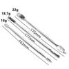 652F Multiple Purpose Steel Pry Bar Double Head Design Not Slip Grip Disassembly for Phone Repair Computer Maintenance Projects