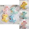 Adorable Plush Dinosaur Keychain Cute Cartoon Style Bag Accessory And Car Charm