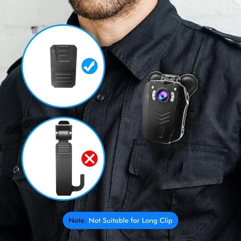 Supporto Magnetico Universale per Body Cam Magneti Potenti Clip per Fissaggio Sicuro Facile Regolazione sui Vestiti Facile da Trasportare