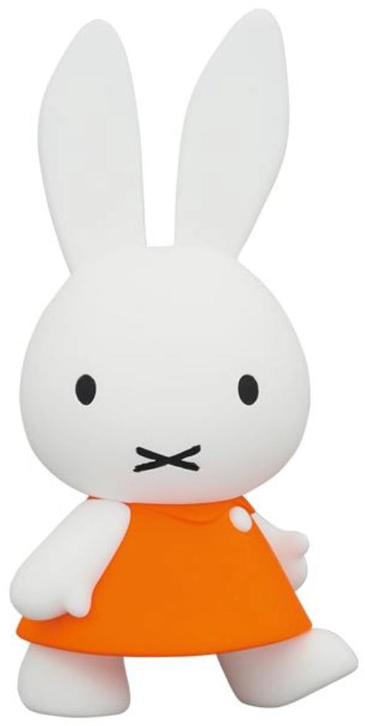 UDF Ultra Detail Figure 706 Dick Bruna Series 5 Walking Approximately 95mm Finished Figure No. Miffy, Tall, Non-scale, Painted,