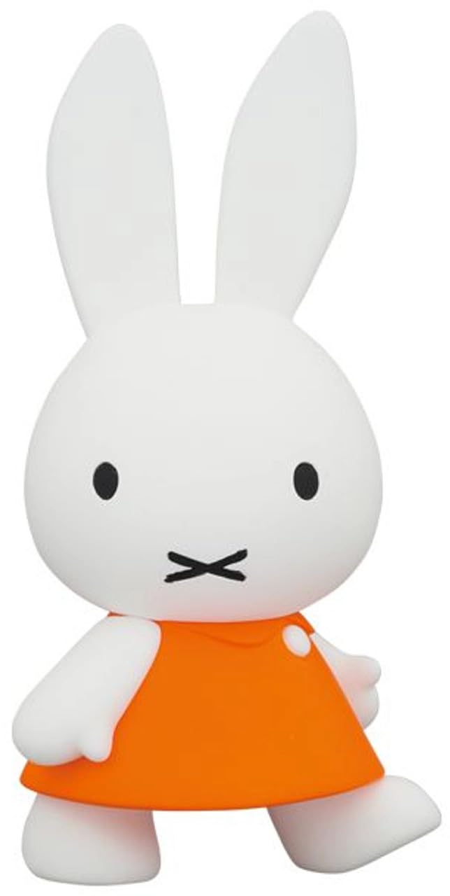 

UDF Ultra Detail Figure 706 Dick Bruna Series 5 Walking approximately 95mm finished figure No. Miffy, tall, non-scale, painted,