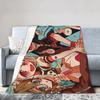 Hanakos Kuns Japanese Flannel Blanket Winter Super Warm Bedding Throws for Girls Boys Outdoor Fluffy Bedspread Sofa Bed Cover
