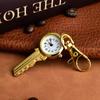 Taschenuhr Schlüsselanhänger Anhänger Schlüssel Vintage Uhren Ringclip Krankenschwester Anhängerkette Männer Vater Frauen Quarz Skulpturiert Geschenke Hängend