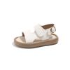 Girls' New Style Flip-flops for Casual Wear, Boys' Magic Fastener Soft-soled Beach Shoes