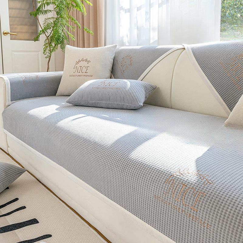 

Подушка для дивана из синели, универсальный высококачественный чехол для дивана Four Seasons, против царапин, с антипригарным покрытием, шерстяное полотенце для дивана, нескользящее, устойчивое к пятнам 70*70cm