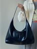 Soft Pu Leather Women's Shoulder Bags Solid Color Design Ladies Handbags Daily Commute Bag Female Tote Underarm Bag Large Purses