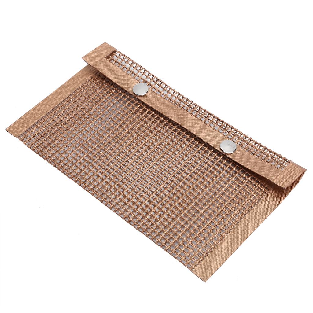 Nepřilnavý grilovací pečicí PTFE sáček Žáruvzdorný opakovaně použitelný síťovaný pro piknik