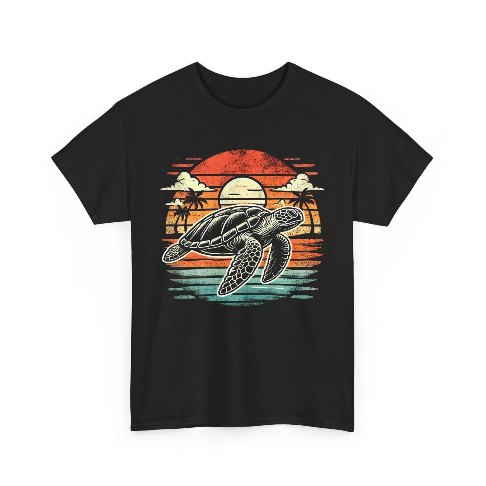 Turtle Habitat T-Shirt | Sea Turtle Earth Day T-shirt 2XL