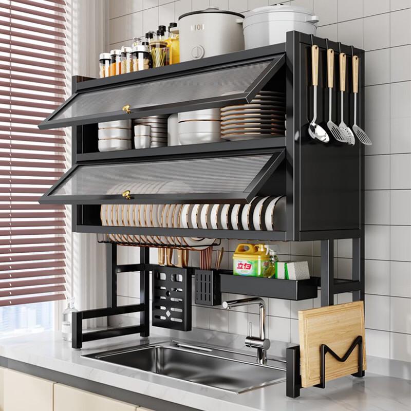 Nordic Style Foldable Double-Layer Dish Rack