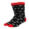 Large Size New Happy Funny Couple Trendy Socks Funny Personalized  Cartoon Jacquard Long tube cotton socks