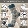 5 pairs, winter warm and comfortable hiking socks, socks autumn and winter, thermal socks wool socks