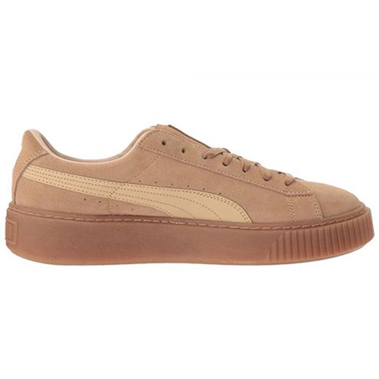 PUMA Suede Platform 'Brown' Women's (Unisex) Skateboard Shoes 363559 03