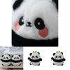 Urocza Mini Pluszowa Panda Uroczy Breloczek z Miękkiego i Przytulnego Perłowego Weluru