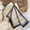 Luxury Design Women Summer Long Silk Scarf Hair Headband Foulard Skinny Bag Scarves Neckerchief Lady Shirt Decorative Streamers