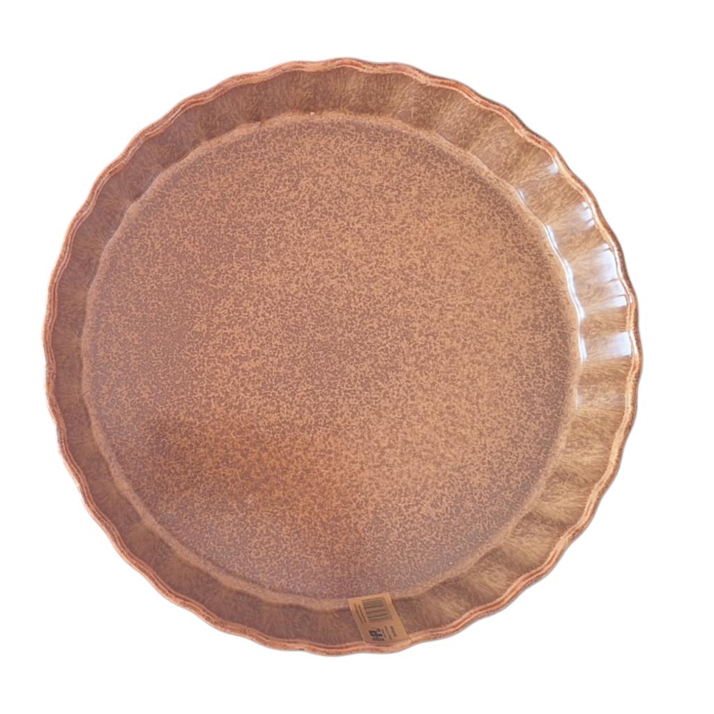 CERAMIC OVEN-SAFE TART PAN 27 cm