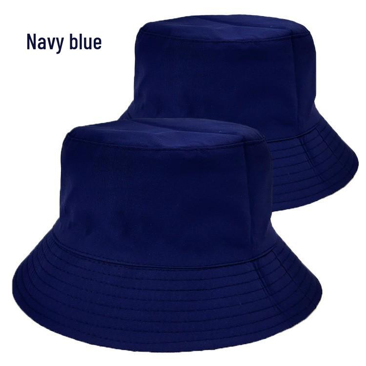 Custom Embroidered Cotton Bucket Hat: Double-Sided, Unisex Sun Protection for Mountaineering.