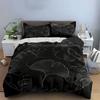 Floral Design Three-Piece Home Decor Soft Comfortable Duvet Cover Bedding Set Included 1*Duvet Cover & 2*Pillowcases, Gift