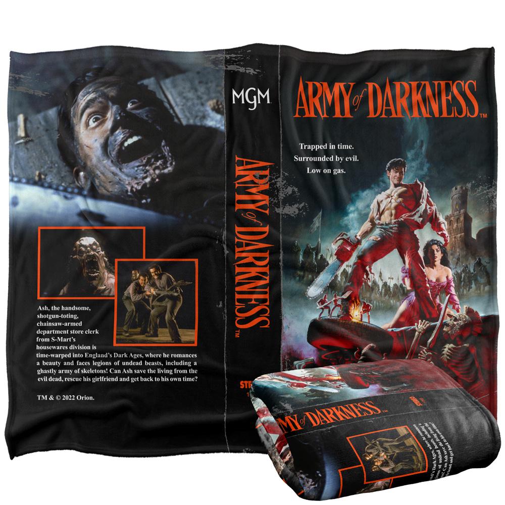Army Of Darkness VHS Blanket