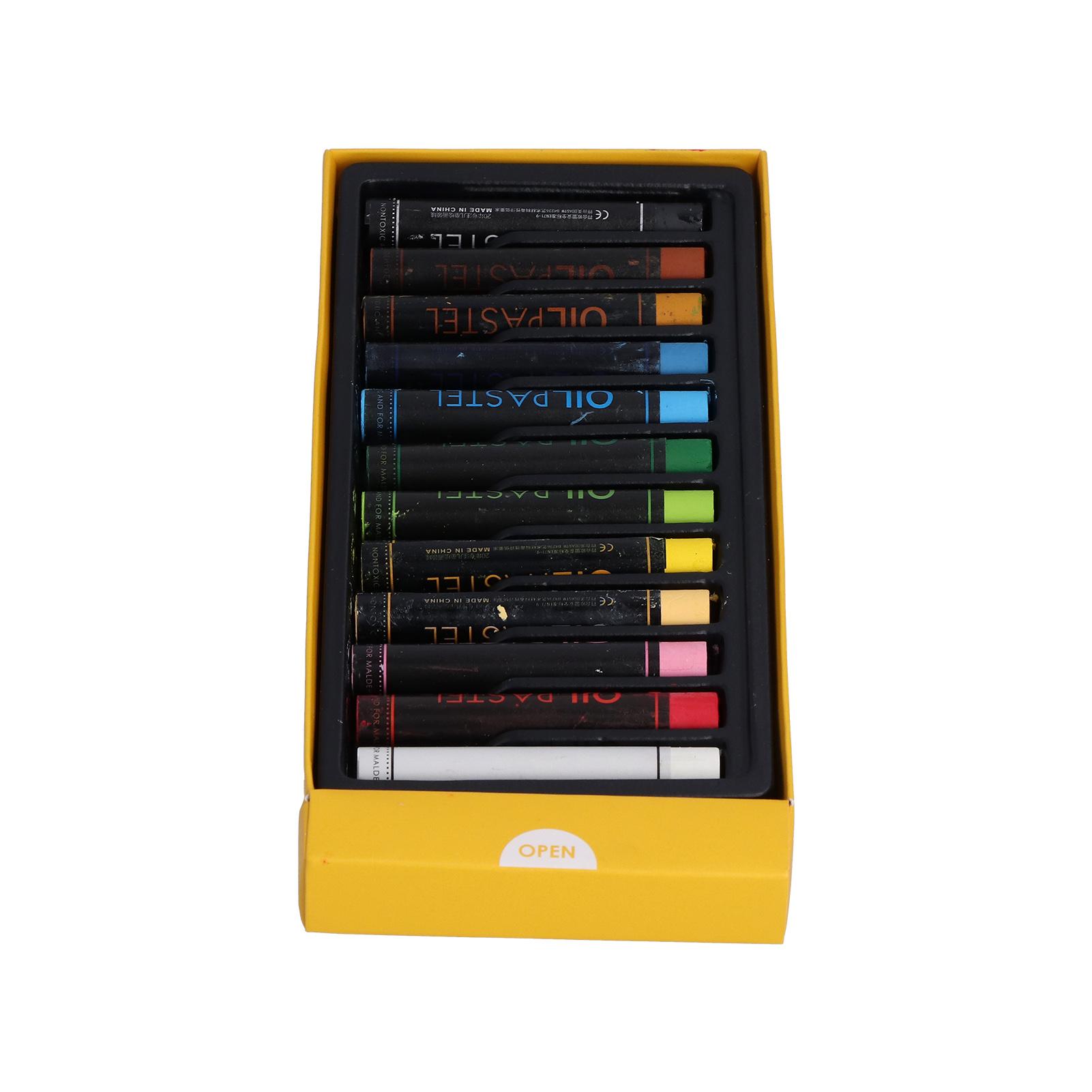 

Масляная пастель, тяжелая цветная цилиндрическая масляная палочка для рисования граффити, рисунок, 12 цветов 12 colors