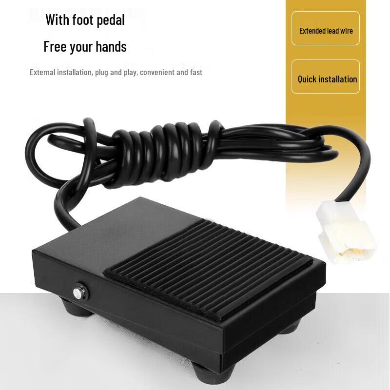 Xijiaer Semi-Automatic Tabletop Can Sealing Machine CN plug (adapter included)