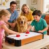 Table Air Hockey Game Compact Educational Development Toy Air Hockey Arcade Table For Kids For Men Women Boys Girls Youth Teens
