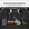 For Porsche Car Seat Back Trunk Rear Seat Hanging Multi-Pocket Storage Bag Macan Cayman 911 918 996 997 991 968 Carrera-GT