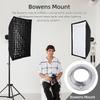 60 * 90cm Quick Release Rectangular Softbox for Bowens Mount Softbox with Grid Soft Cloth and Storage Bag for Product