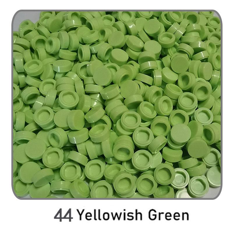 1000 Stück Stadt Bausteine Flache Fliese 1x1 Runde Steine DIY Erleuchten Bausteine Teile 98138 Bausteine für Jungen Mädchen Geschenke Kinder