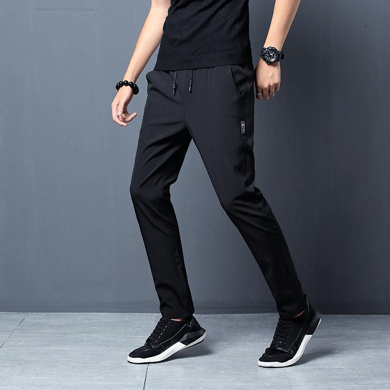 Men's Slim Fit Korean Style Breathable Skinny Casual Pants