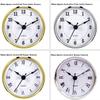 Clear Lens Quartz Clock Insert Mechanism Replacement Metal Plastic