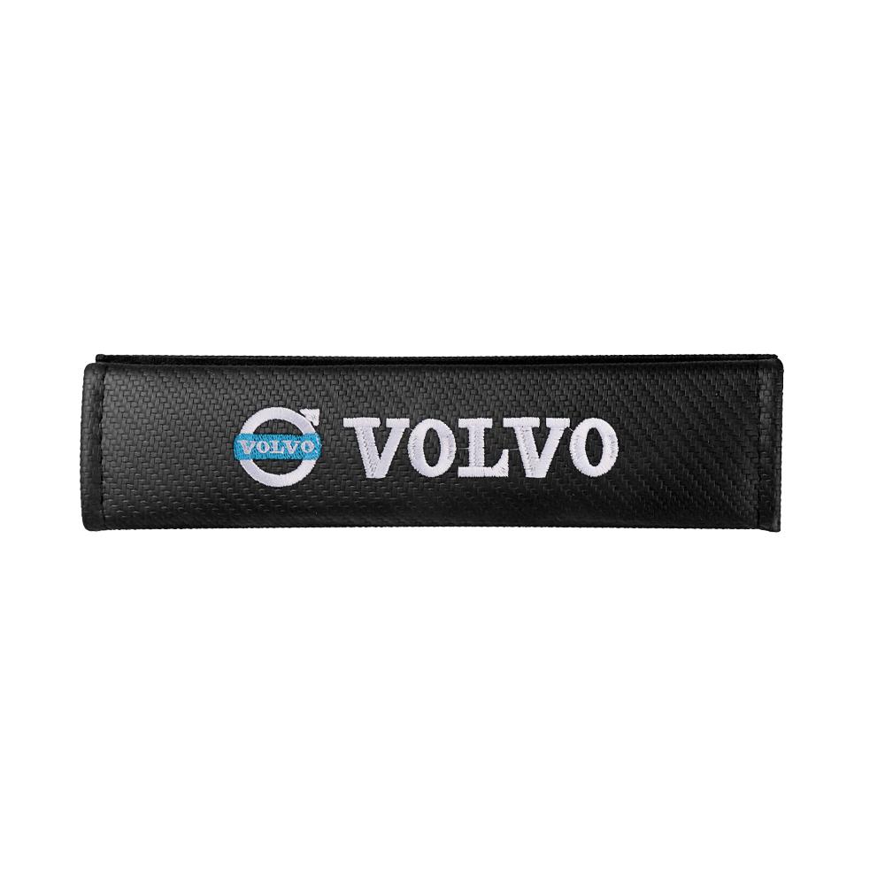 1/2Pcs Car Seat Belt Pad Cover Shoulder Protector Cushion Accessories For Volvo V40 V50 S40 S80 XC60 S90 XC90 S60 V60 RDESIGN