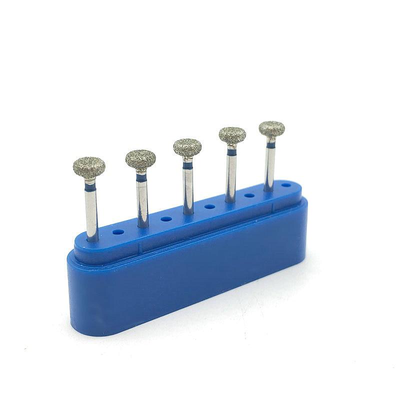 5pcs/pack Dental High Speed Diamond Burs Dentist Medium Diamond Dental Lab Tools WR-13