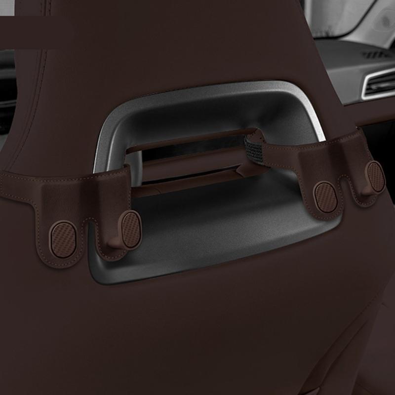 Auto Innenaufbewahrungshaken Automobil Rücksitzhaken für Handtasche Geldbörse Regenschirm Schwerlast Auto Kopfstützenhaken Organizer