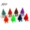 Novelty Holiday Desk Accessories Christmas Tree Figure, Flexible Movable Joints 3D Printed Collectable Figures Ornament, Creative Festive Atmosphere