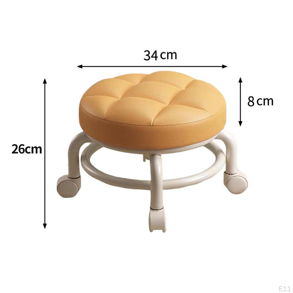 Ergonomic Rolling Stool for Home Office and Study