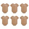 10/20pcs Baby Prediction Advice Kraft Paper Cards Gender Reveal Party Decoration Baby Shower Game Gift Cards Gender Neutral Wish