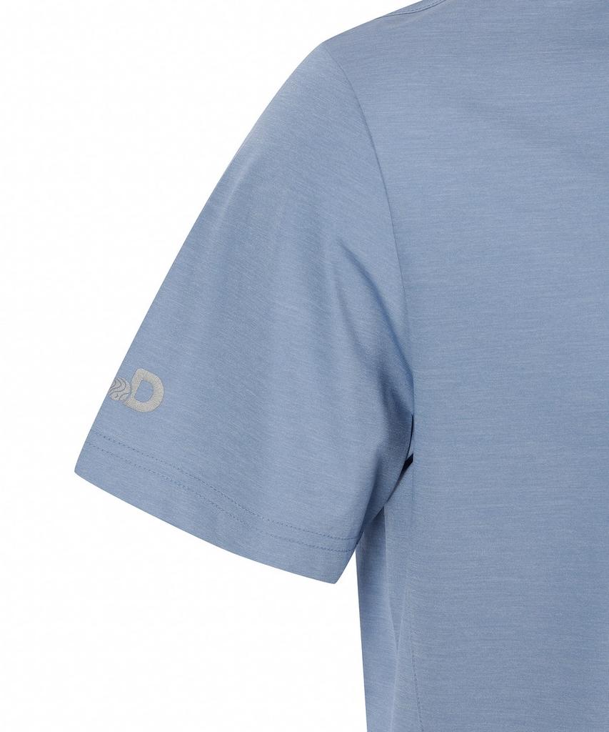DISCOVERY EXPEDITION Men'S Freshvent Jersey Romellina Short Sleeve T-Shirt (M/Blue)