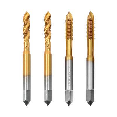 High-Strength M3-M12 HSS Spiral Point Tap & Die Set with Cobalt Titanium and Tin Coating for Thread Cutting DIN Standard