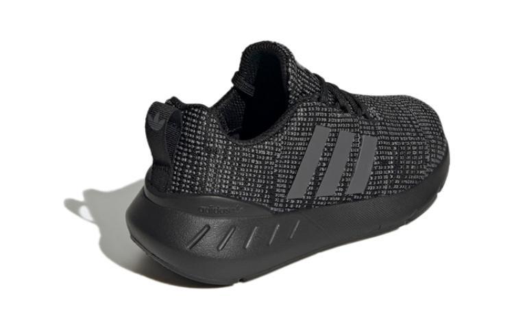 adidas Swift Run 22 Little Kid 'Black Grey' GY3008