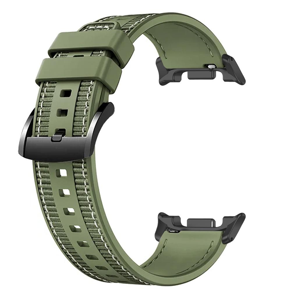 NEW Nylon Silicone Strap for Samsung Galaxy Watch 8Classic 46mm 8 40mm 44mm Correa Sports Band for Galaxy Watch Ultra 2025 47mm