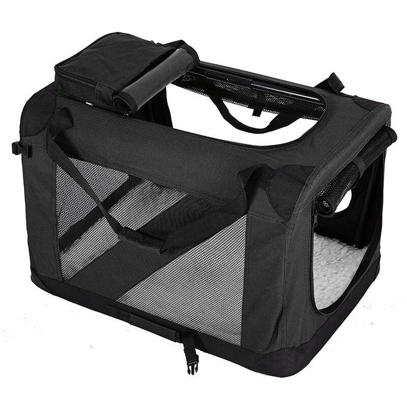 Portable Folding Pet Carrier & Bed: Outdoor Dog/Cat Cage & Car Nest for Golden Retrievers, Corgis, and Teddies